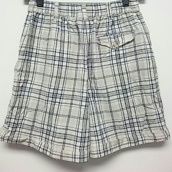 Silk Exchange Plaid Shorts - Picture 3 of 8